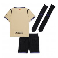 Camiseta Barcelona Segunda Equipación Replica 2025-26 para niños mangas cortas (+ Pantalones cortos)